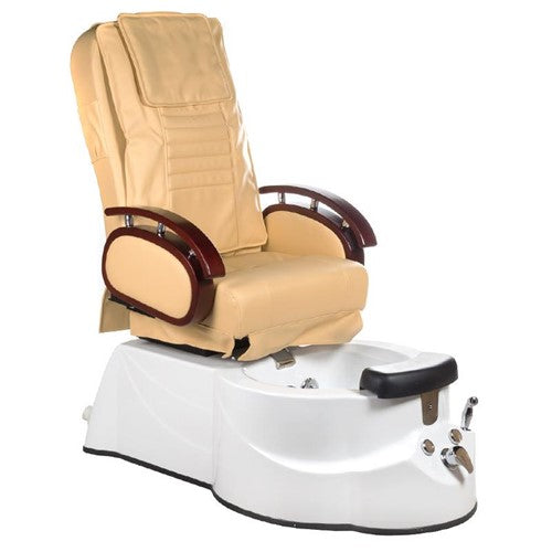 BR-3820D Beige Pedikürestuhl mit Massage