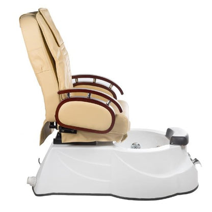 BR-3820D Beige Pedikürestuhl mit Massage