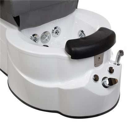 BR-3820D Pedikürestuhl mit Massage, grau