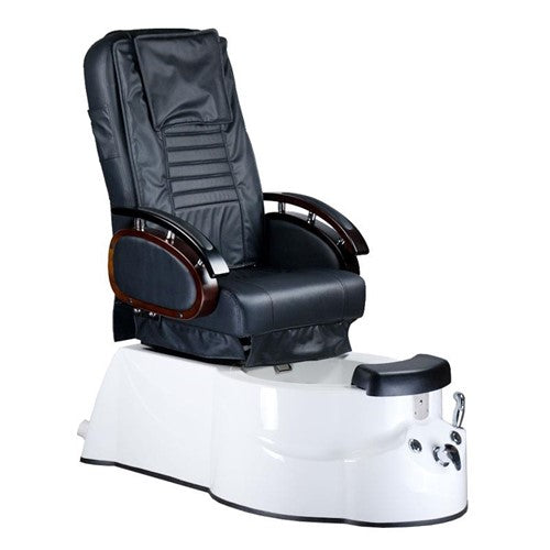 Pedikürestuhl mit Massage BR-3820D Schwarz