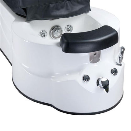 Pedikürestuhl mit Massage BR-3820D Schwarz