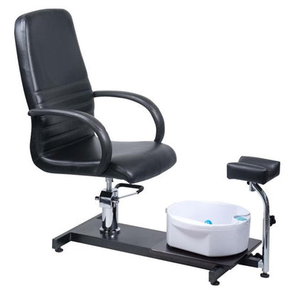 Pedikürstuhl mit Fußmassagegerät BW-100 schwarz
