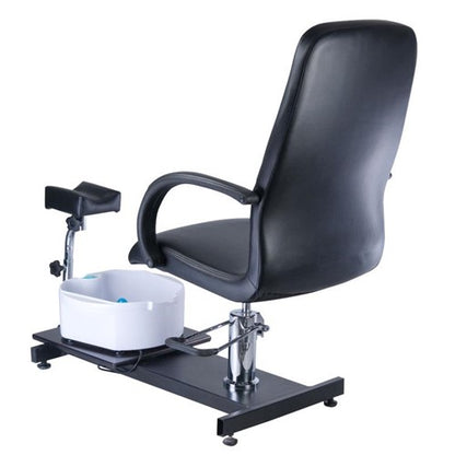 Pedikürstuhl mit Fußmassagegerät BW-100 schwarz