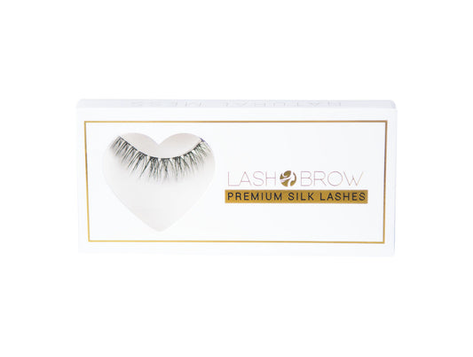 NATURAL MESS Premium Silk Strip Lashes Lash Brow
