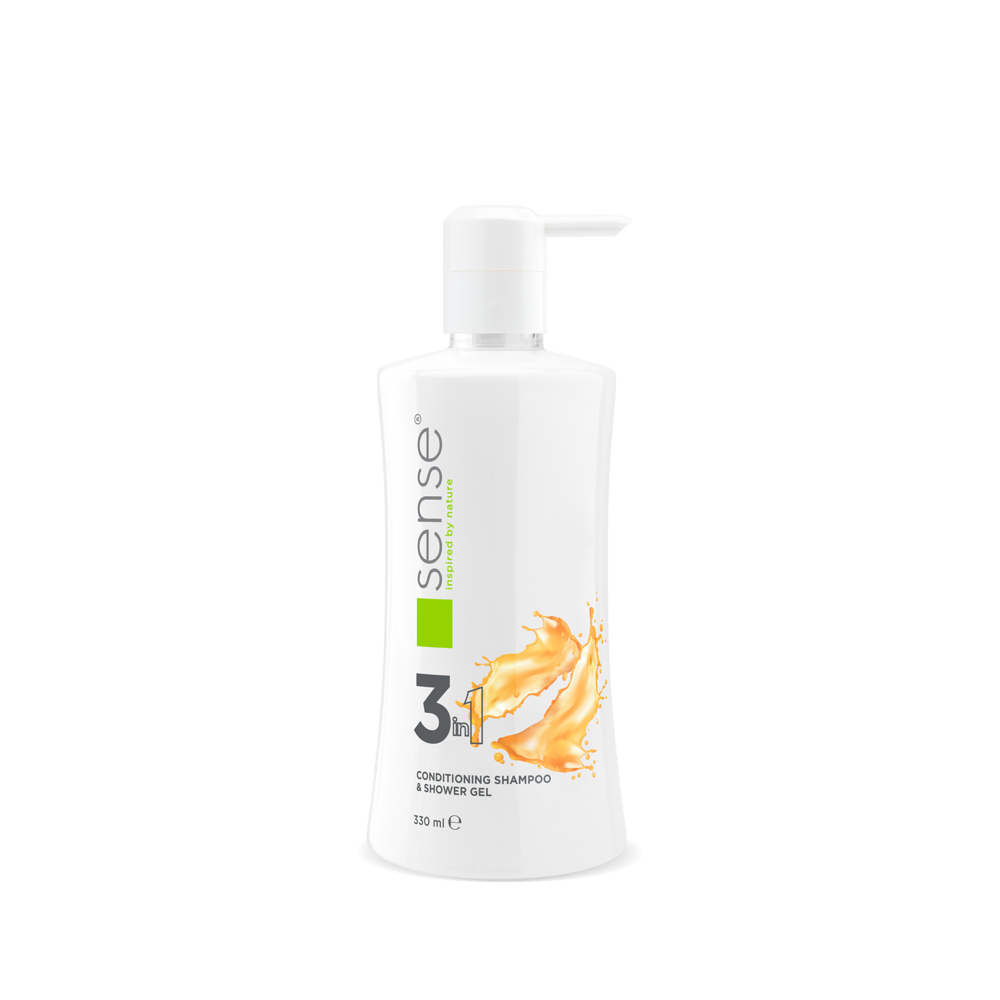 Sense® Sense Kondicionující šampon a sprchový gel 3 v 1, 330 ml