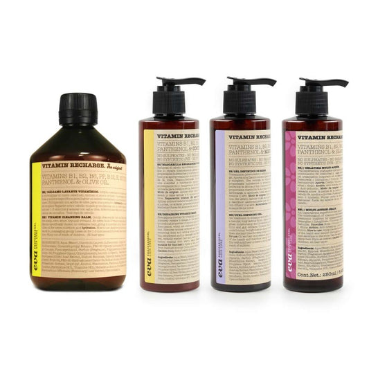 Curl care routine with Vitamin Recharge The Original