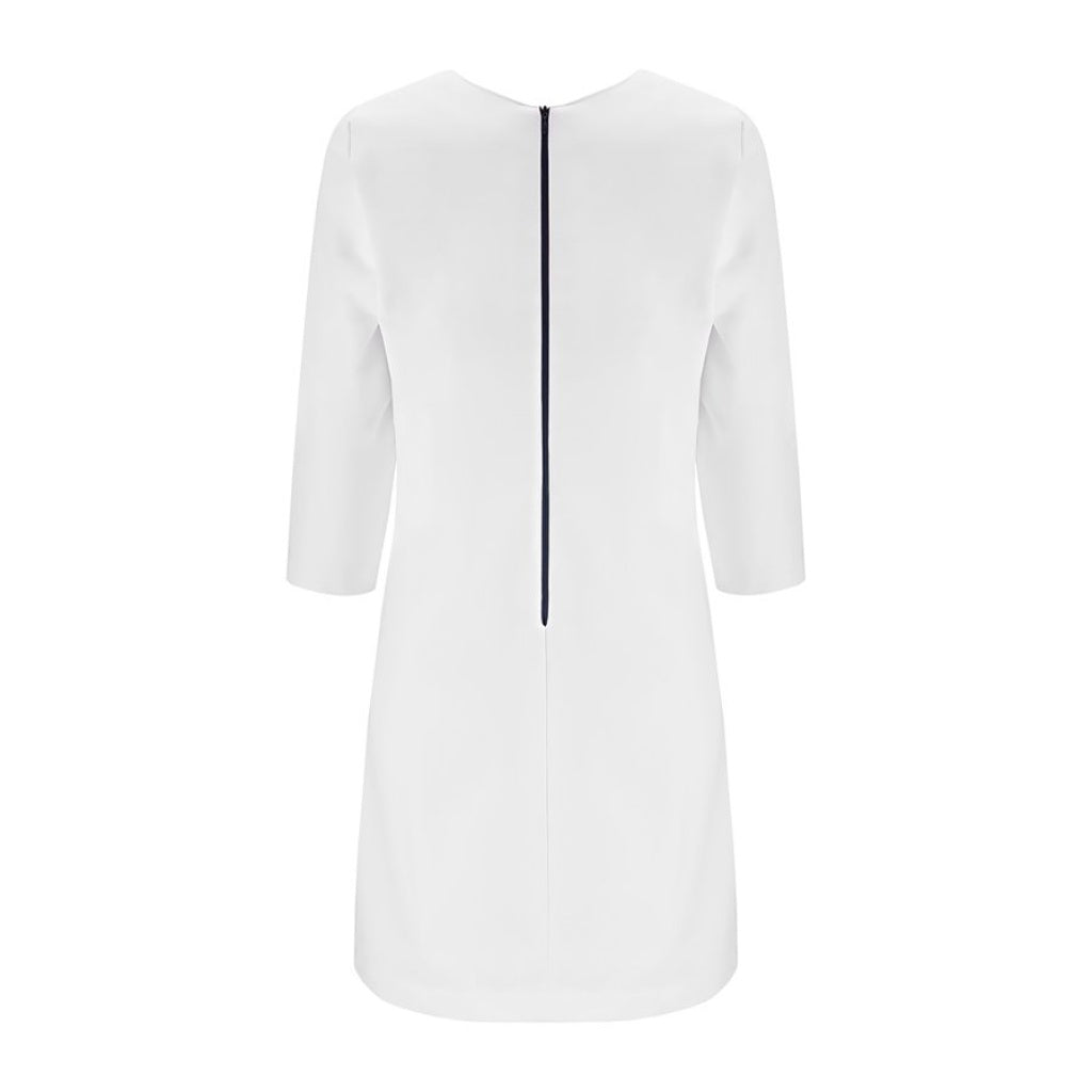 Meclo medizinisches Kleid weiß NINA 1