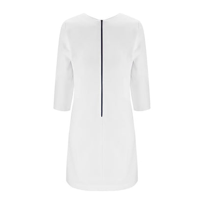 Meclo medizinisches Kleid weiß NINA 1