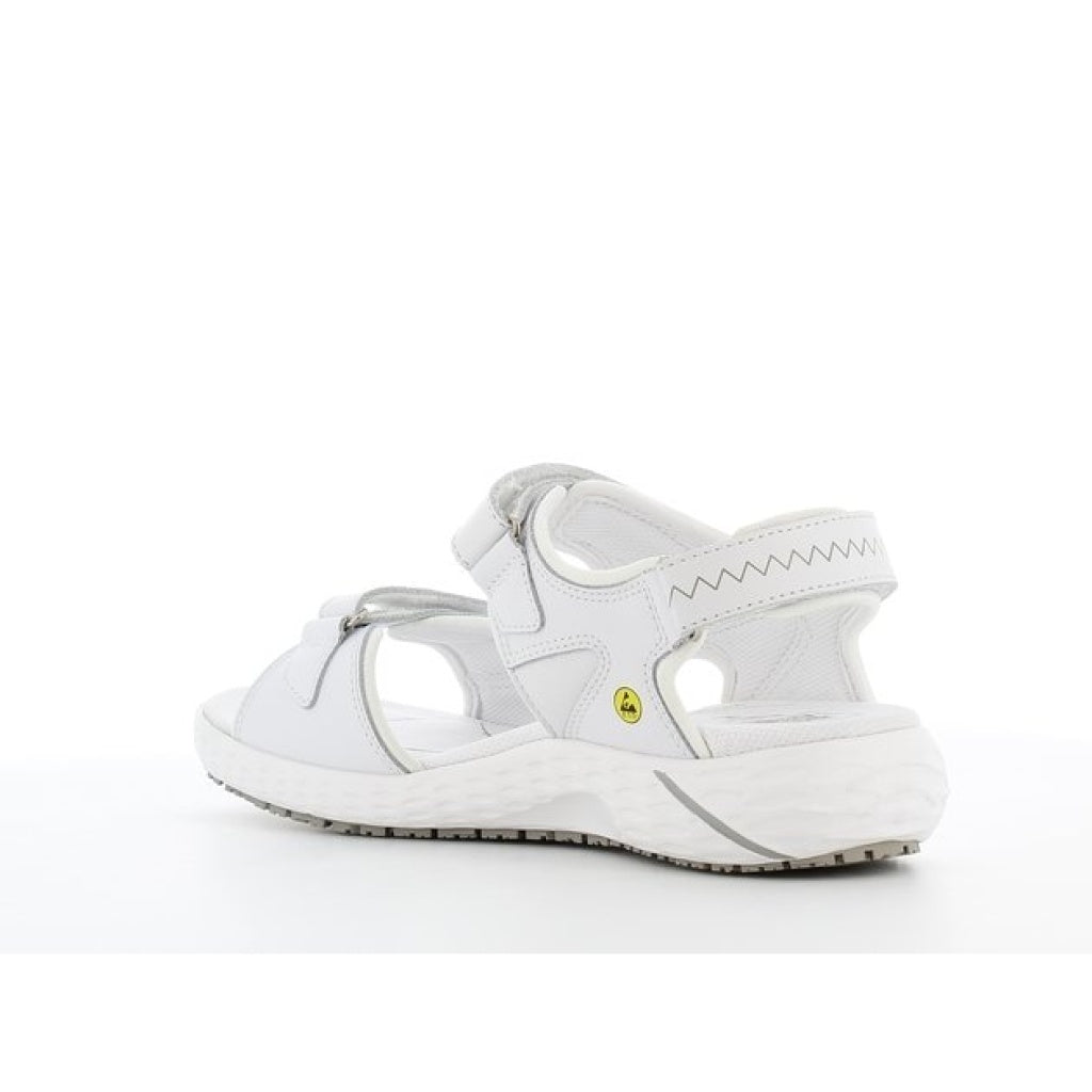 ODILE weiße medizinische Damenschuhe