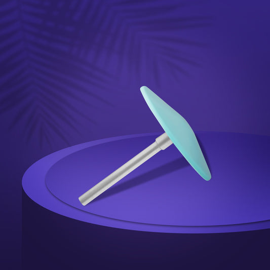 Šikmý рplastový kotouč na redikúru PODODISC L EXPERT a sada kroužků jako jednorázové pilníky 180 zrnitost 5 ks (25 mm) - STALEKS