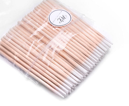 Wooden cotton buds