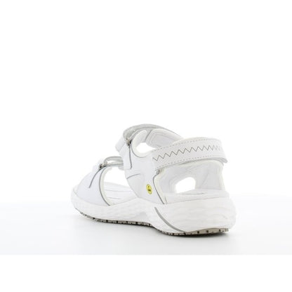 ODILE weiße medizinische Damenschuhe
