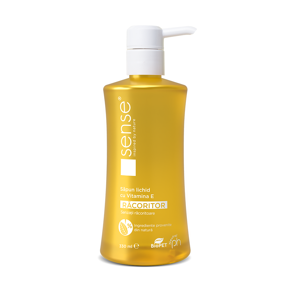 Dávkovač osvěžujícího tekutého mýdla Sense 330 ml