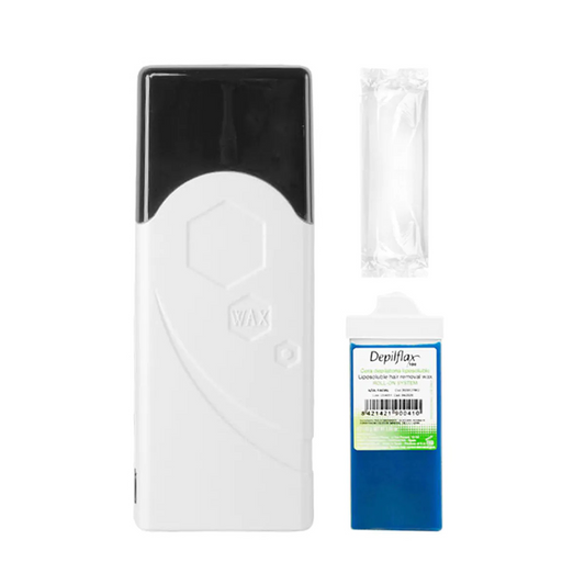 Wax Single Depilation Kit F-0 40W roller white + roller + depilation strips