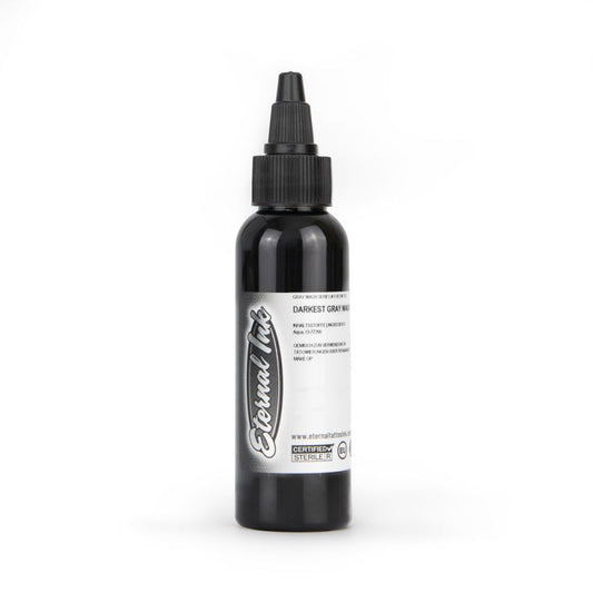 Inkoust Eternal Basic Color, nejtmavší šedý, 60ml