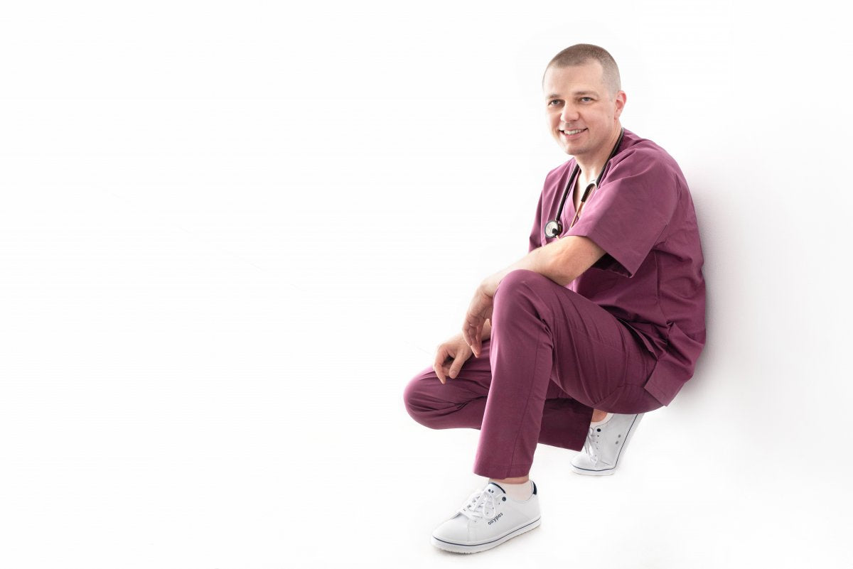 Meclo Herren-Kasack Bordeaux GARY