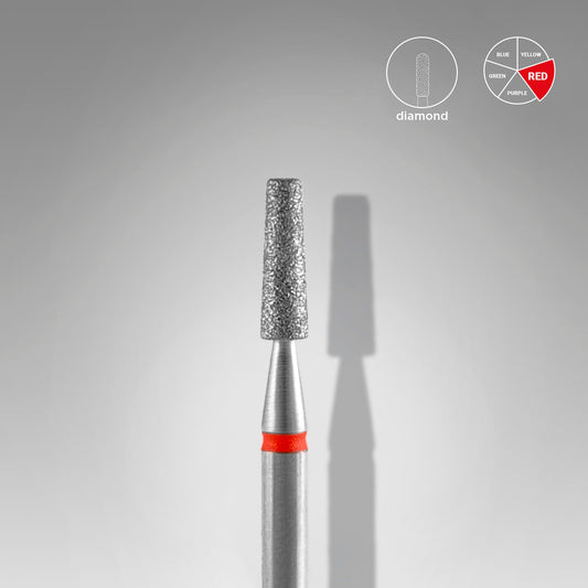 Diamantový vrták na hřebíky frustum červený EXPERT průměr hlavy 2,5 mm / pracovní část 8 mm - STALEKS