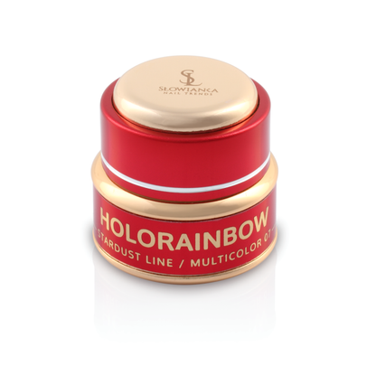 SLOWIANKA Zrcadlový efekt 07 Holorainbow 2g prášek