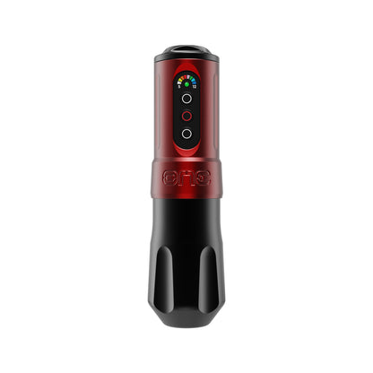 FK Irons One Tattoo Maschine 4,0 mm Hub - Yomico Rot/Schwarz