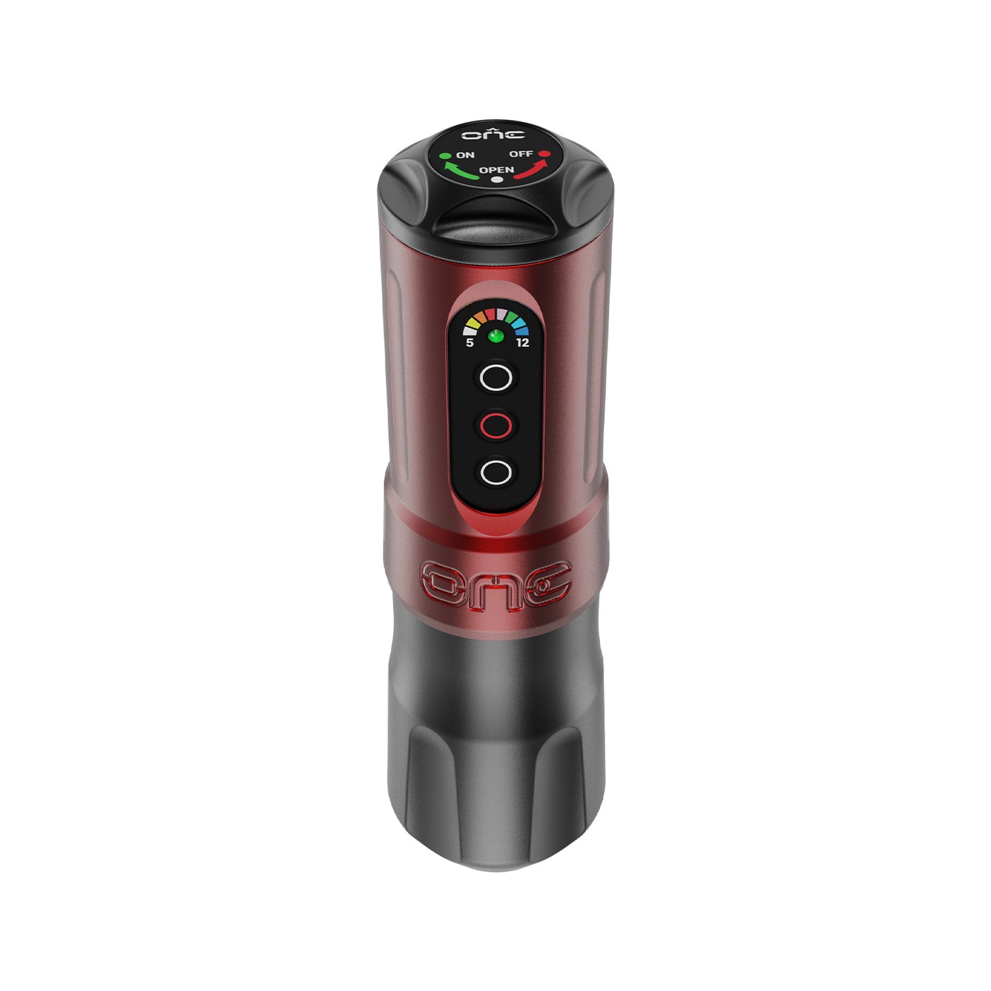 FK Irons One Tattoo Maschine 4,0 mm Hub - Yomico Rot/Schwarz