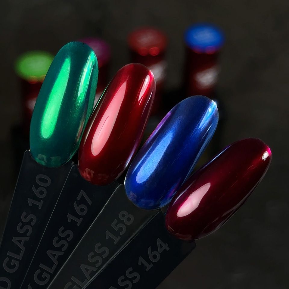 Gelový lak na sklo SLOWIANKA 164 Burgundy Glass 10g