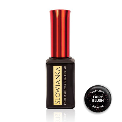 SLOWIANKA Top Coat No Wipe Fairy Blush 10g