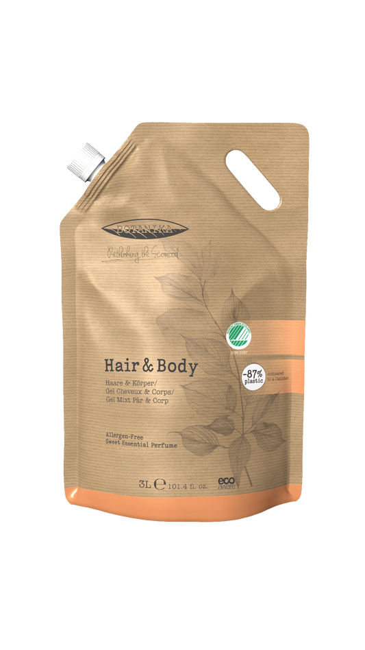 Botanika Nordic Swan Mixt (Shampoo & Shower Gel) 3L refill pouch