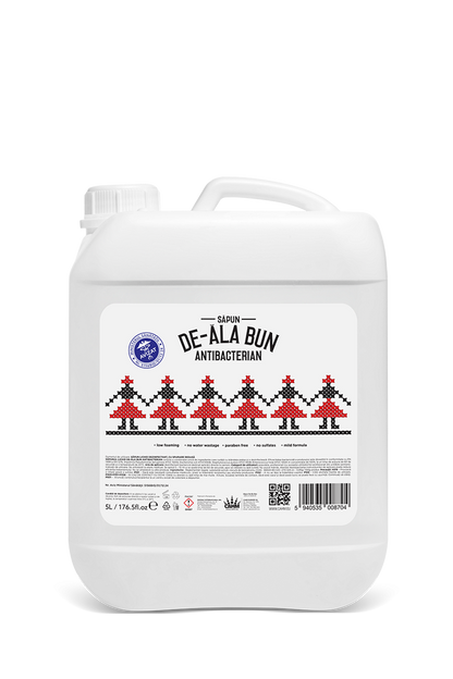 Liquid Soap Antibacterial, 5L Canister - PROFESSIONAL Sapun de-ala Bun