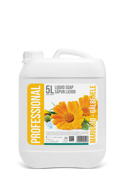 Professional  Liquid Soap Marigold, 5L Canister- PROFESSIONAL