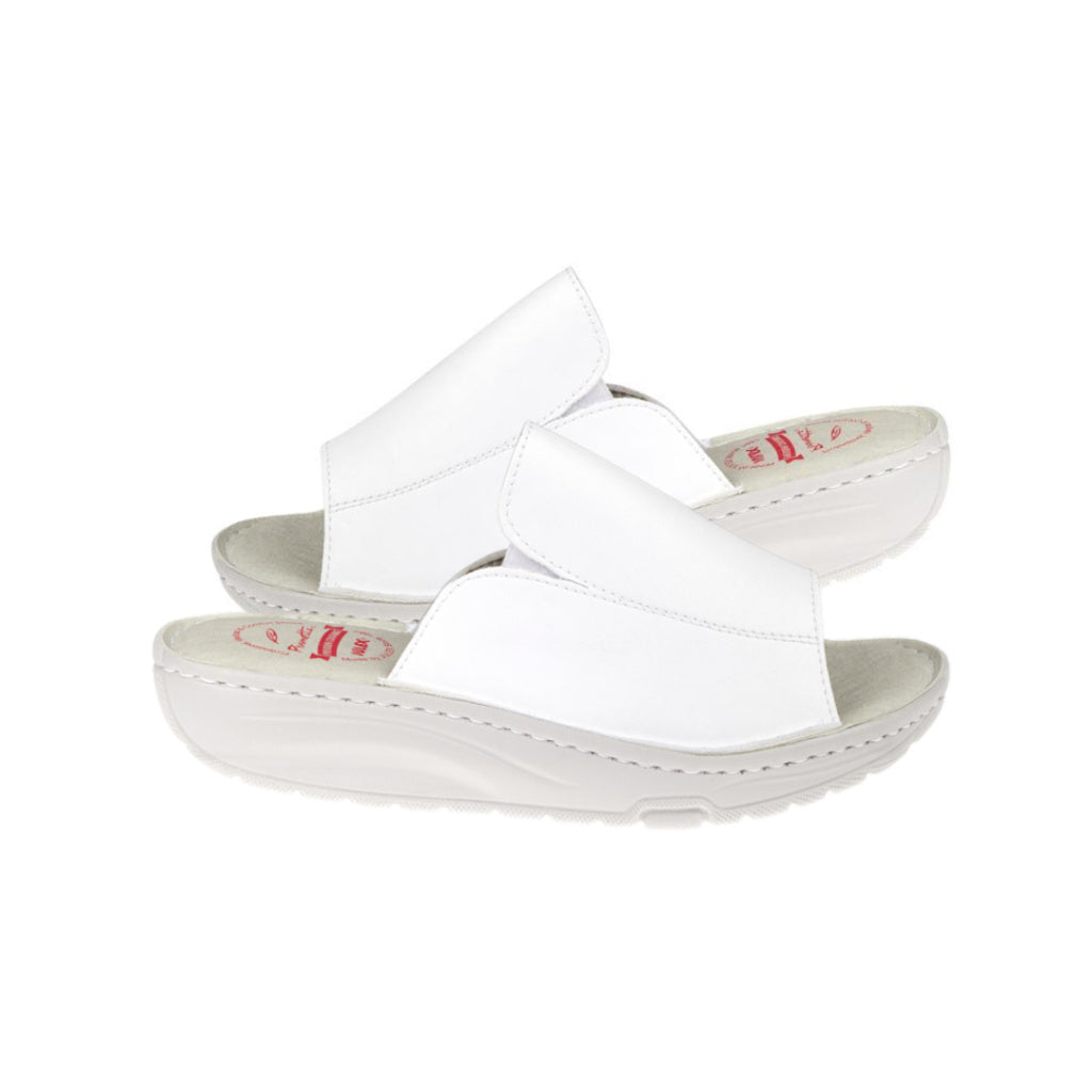 Medizinische Damensandalen PIUMETTA weiß