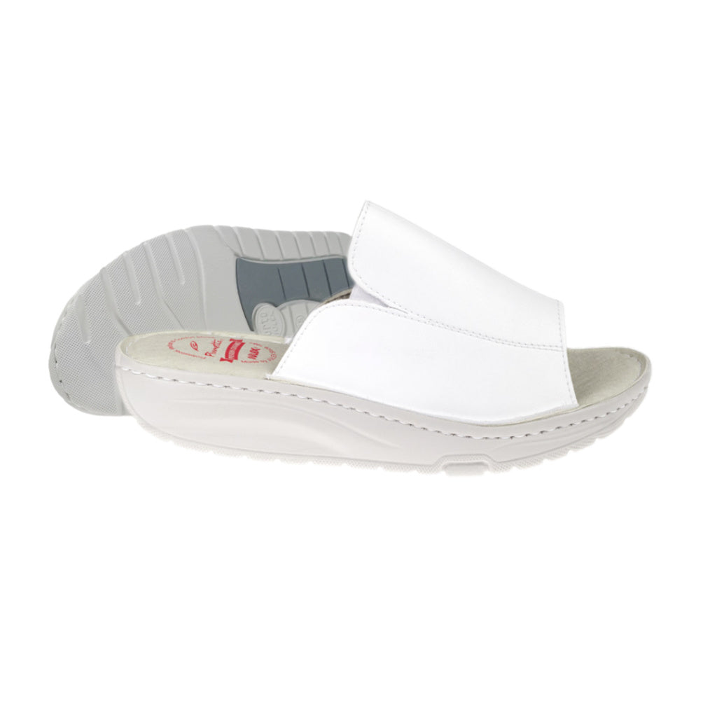 Medizinische Damensandalen PIUMETTA weiß