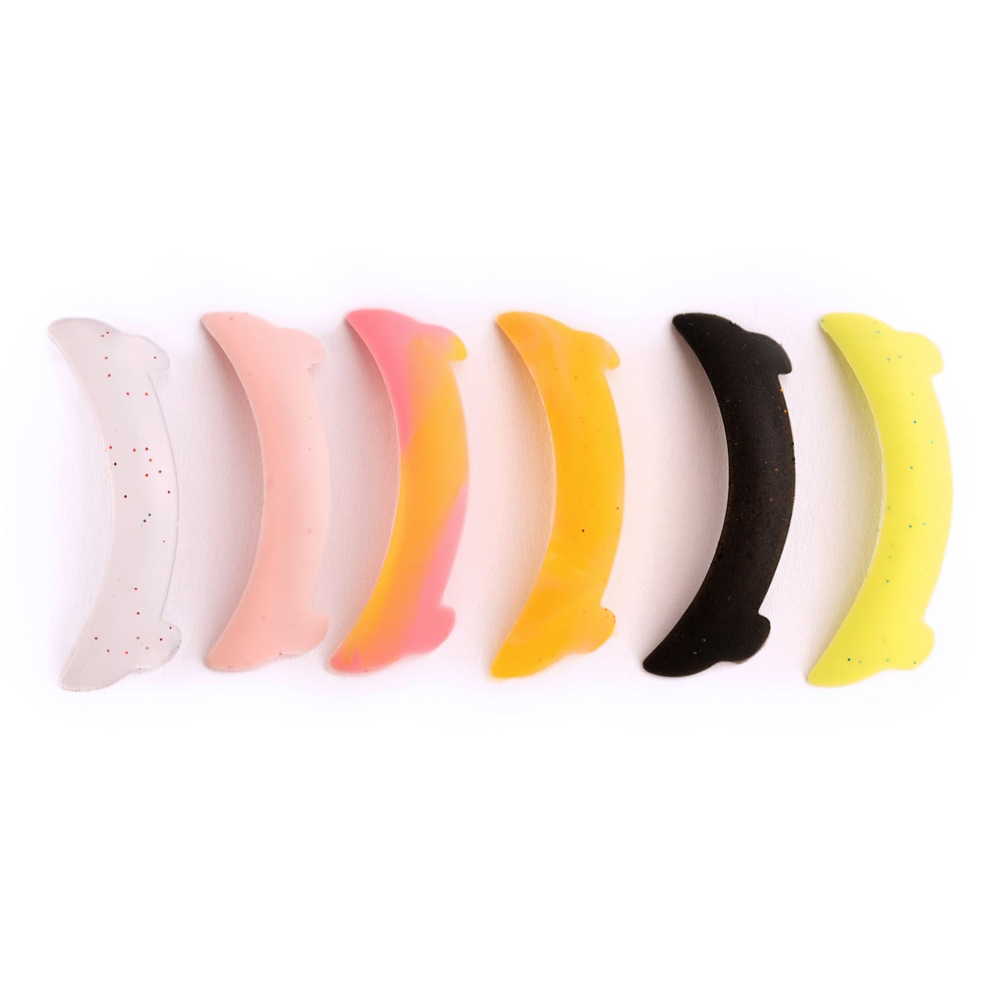 Colorful templates of 6 pairs of teddy bears