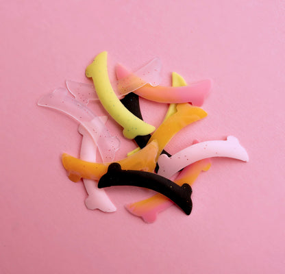 Colorful templates of 6 pairs of teddy bears
