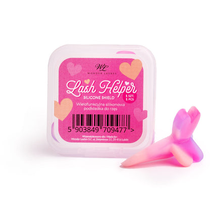 Lash Helper - eyelash cushion with a heart