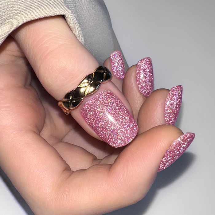 SLOWIANKA 401 Pink Glow UV-Nagellack 10g