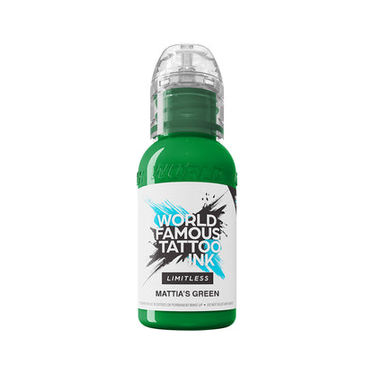 Weltbekannte Limitless Tattoo Tinte - Das Mambo Destrutturato Family Set - 8x 30 ml