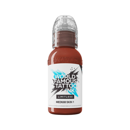 Světoznámý tetovací inkoust Limitless - sada Michele Turco Portrait - 6x 30ml