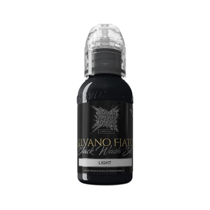 Světoznámý tetovací inkoust Limitless - sada Silvano Fiato Blackwash - 6x 30 ml