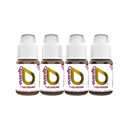 Perma Blend Luxe Evenflo PMU Tinte – Blonde 2 Brunette Set 4x15ml