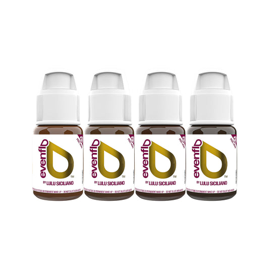 Perma Blend Luxe Evenflo PMU Tinte – Blonde 2 Brunette Set 4x15ml