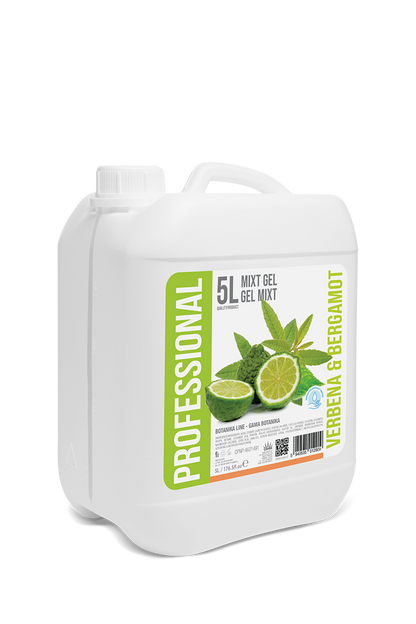 Profesionální Mixt Gel Verbena a Bergamot, Kanystr 5l - PROFESIONÁLNÍ