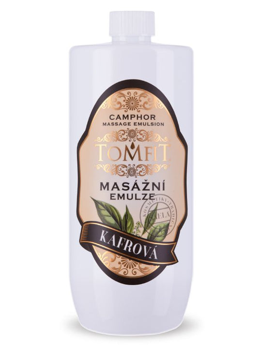TOMFIT masážní emulze - kafr 1l
