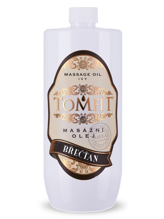 Masážní olej TOMFIT - břečťan 1l