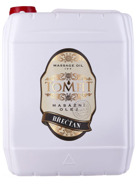 Masážní olej TOMFIT - břečťan 5l