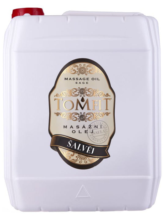Masážní olej TOMFIT - šalvěj 5l
