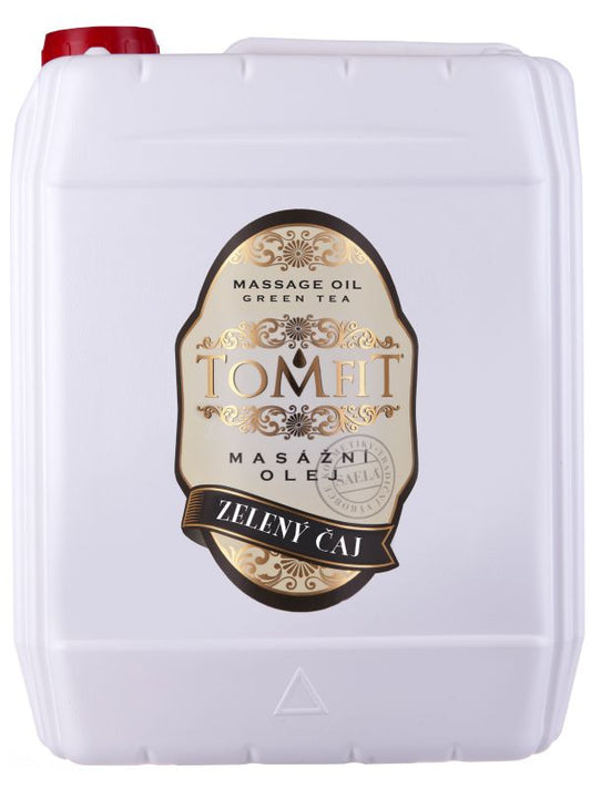 Masážní olej TOMFIT - zelený čaj 5l