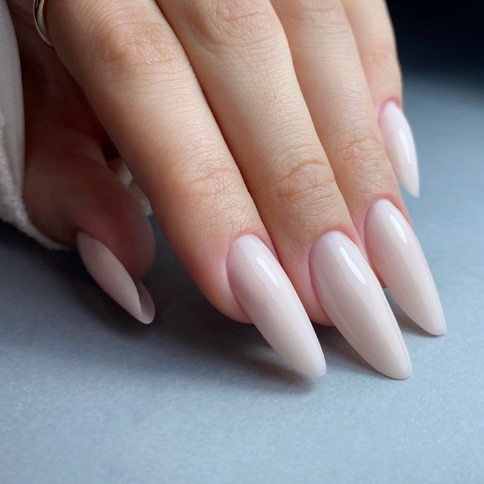 SLOWIANKA Milky Beige Cover building gel – gel na budování nehtů, ne samonivelační, 50 g