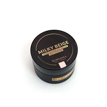 Slowianka Milky Beige Cover stavební gel - nevyrovnávací 15g