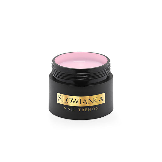 Slowianka Milky Pink Cover stavební gel - nevyrovnávací 15g