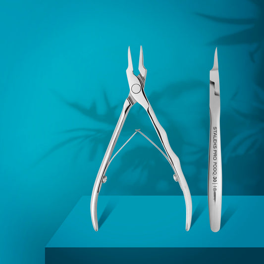 Podology nippers for ingrown toenails PODO 30 18 mm - STALEKS